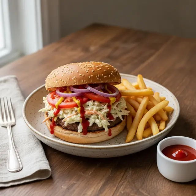 Burger bala lahme