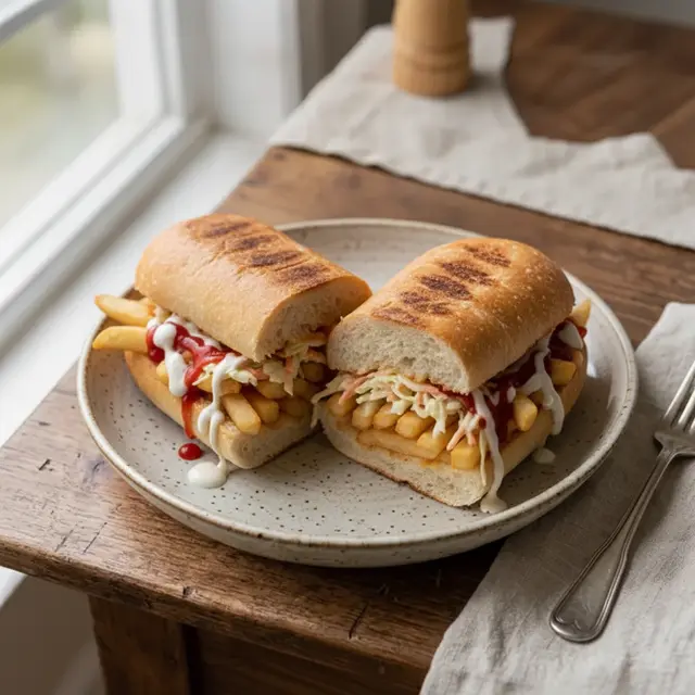 Fries sandwich