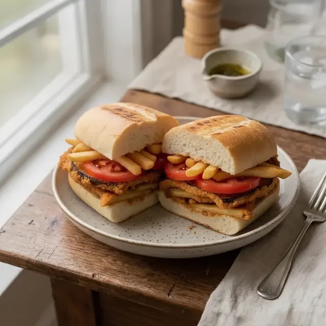 Eggplant Sandwich