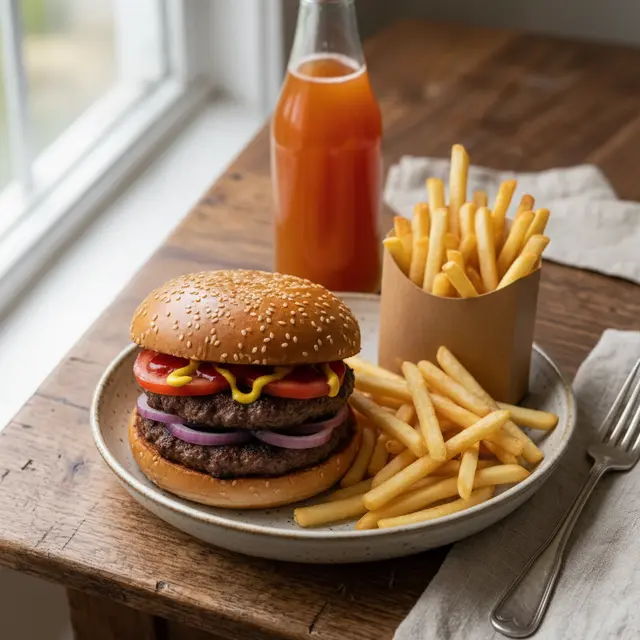Offre burger Double meat