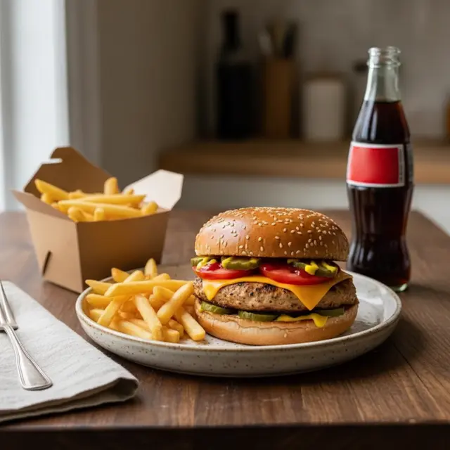 Offre Chicken Cheese Burger